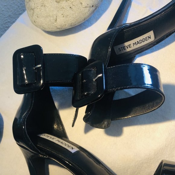 Steve Madden black patent leather - Picture 3 of 5